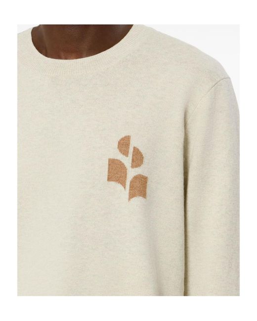 Isabel Marant White Antea Pullover for men