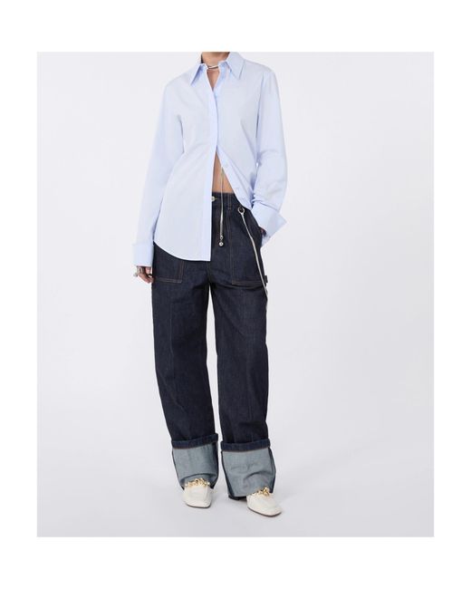 Sportmax Blue Long Sleeve Shirt