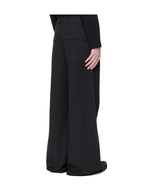HELIOT EMIL Black Sella Casual Pants for men