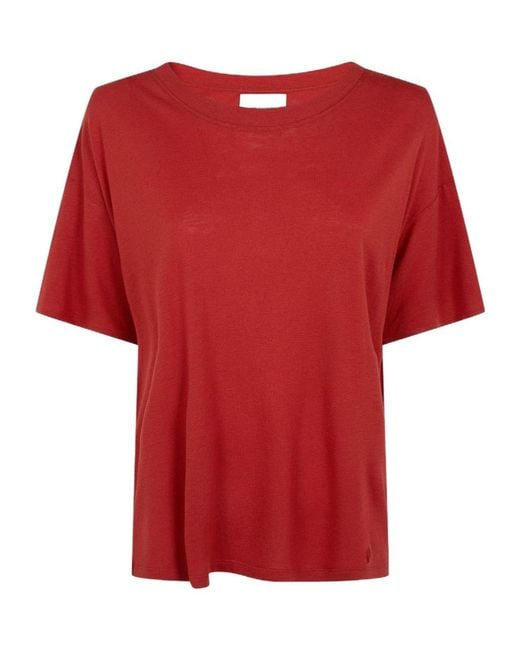 Loulou de Saison Red Ezra Classic Fit T-Shirt