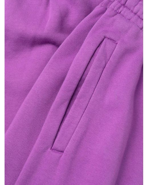 Off-White c/o Virgil Abloh Purple Diag-Print Slouchy Track Pants for men