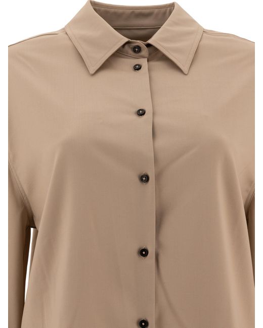 Loulou de Saison Natural Eliana Button-Up Shirt