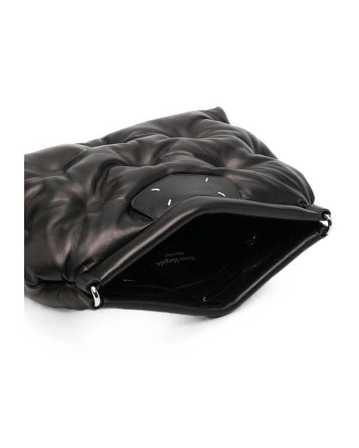 Maison Margiela Black Glam Slam Clutch Bag
