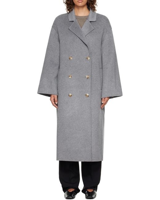 Loulou de Saison Gray Borneo Long Coat