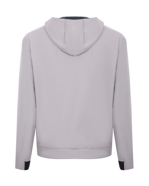 Rrd Purple Hooded Zip-Up Jacket for men