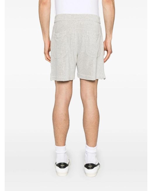 Tom Ford White Drawstring Shorts for men