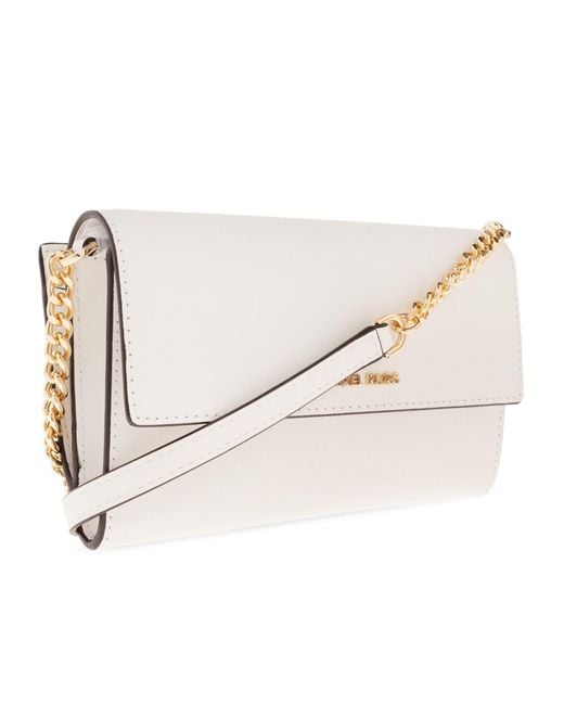 MICHAEL Michael Kors Natural Jet Set Leather Crossbody Bag