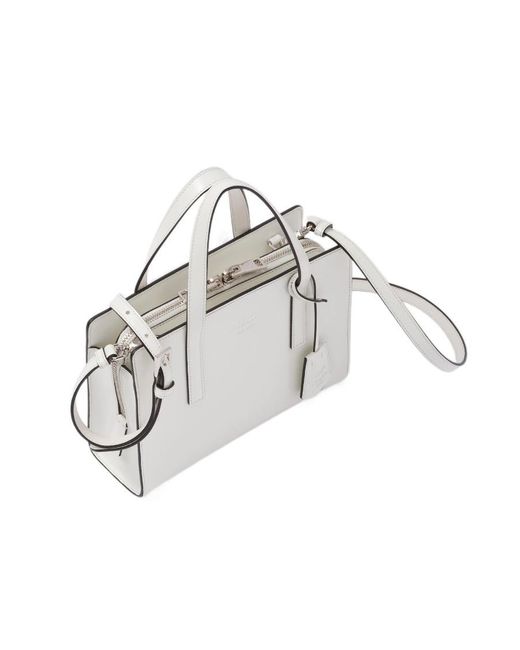 Prada White Re-Edition 1995 Top Handle Bag