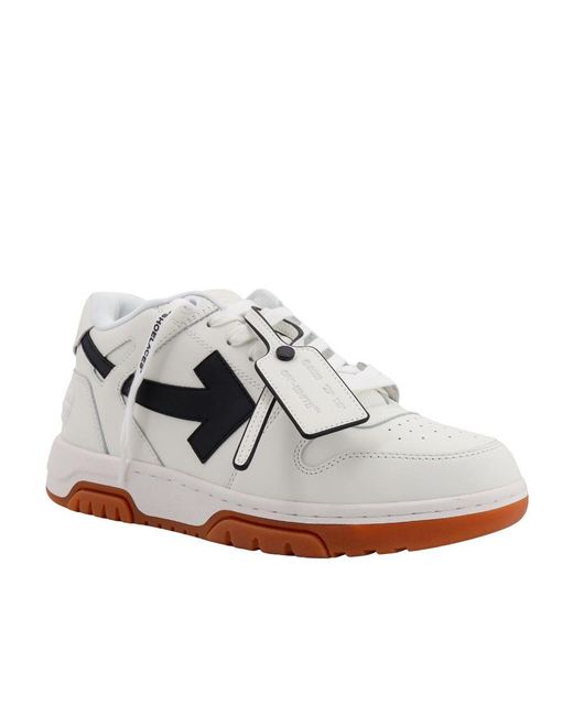 Off-White c/o Virgil Abloh White Out Of Office Lace-Up Sneakers for men