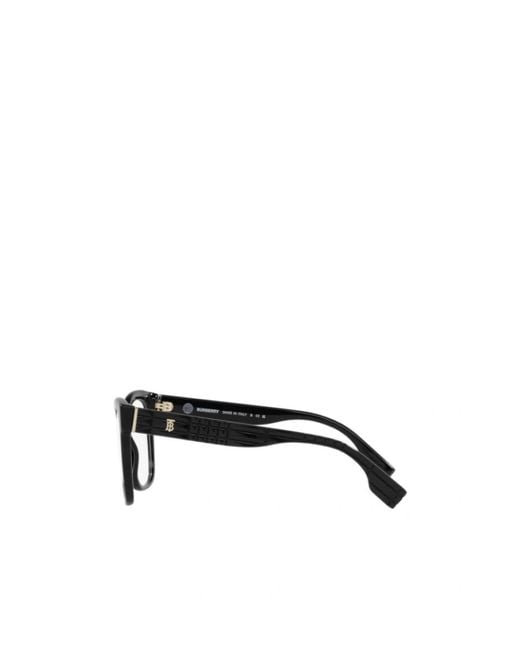 Burberry White Eyewear Sylvie Square Frame Glasses