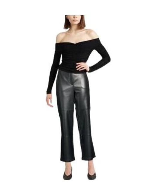 Max Mara Gray High-Waisted Bootcut Trousers