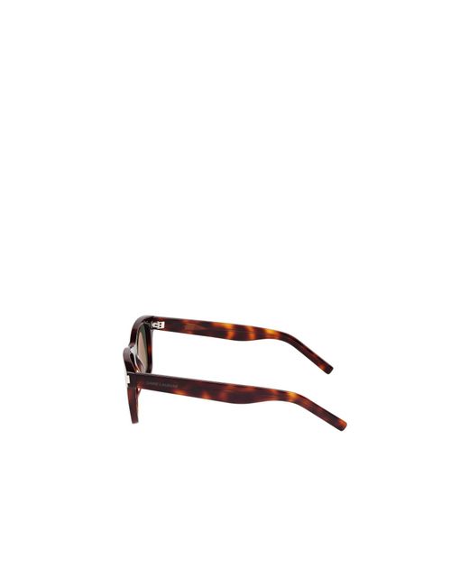 Saint Laurent White Eyewear Sl 51 Rectangular Sunglasses for men