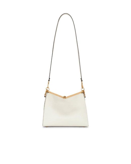 Etro White Vela Medium Shoulder Bag