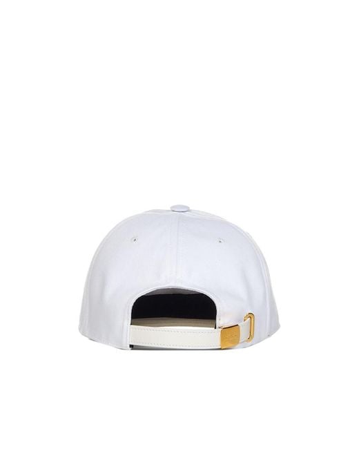 Tom Ford White Embossed-Logo Baseball Cap