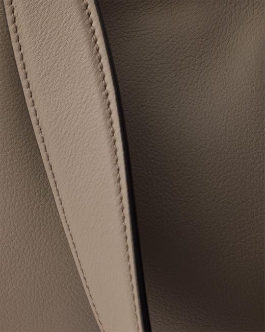 Prada Gray Aimée Zipped Medium Shoulder Bag
