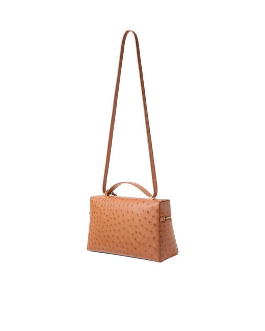 Loro Piana Brown Extra Bag L27 Shoulder Bag