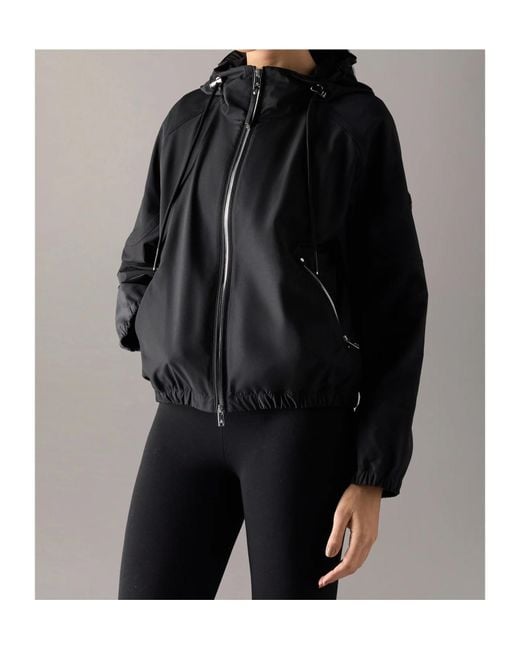 Moose Knuckles Black Elevate Hooded Jacket