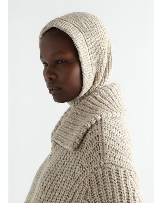 Lemaire Natural Balaclava for men
