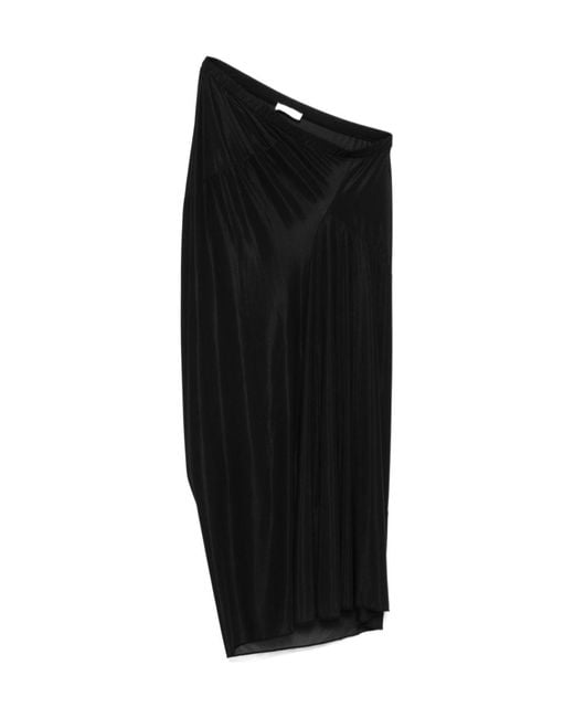 Dries Van Noten Black Asymmetrical Skirt