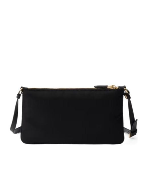 Prada Black Logo Shoulder Bag