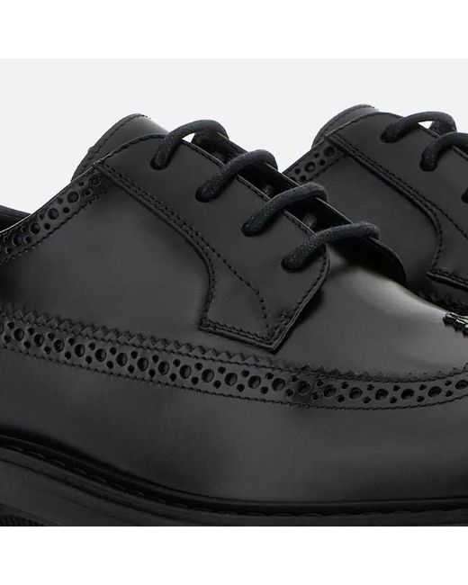 Hogan Black H704 Lace-Up Shoes for men