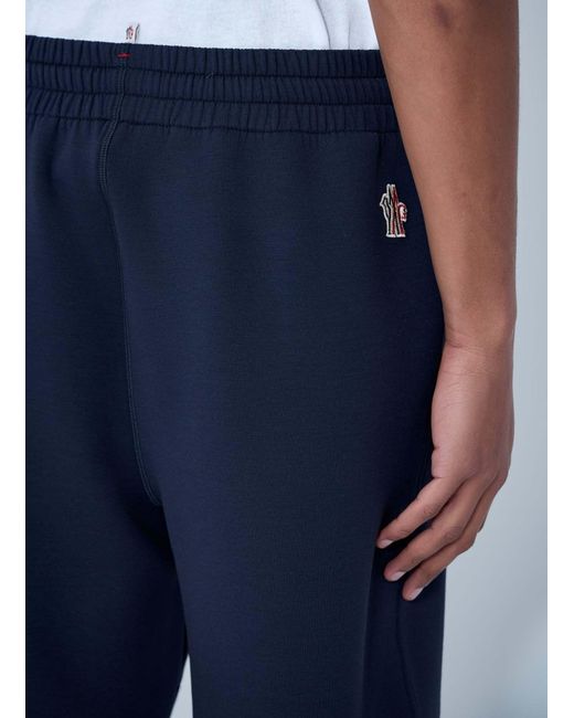 Moncler Blue Grenoble Drawstring Trousers