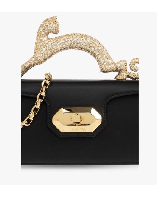 Lanvin Black Chain Shoulder Bag