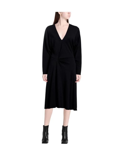 Isabel Marant Black Midi Dress