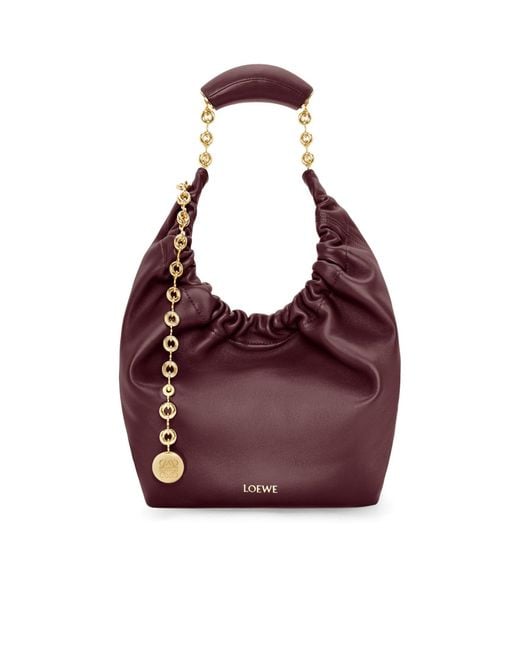 Loewe Purple Small Squeeze Bag