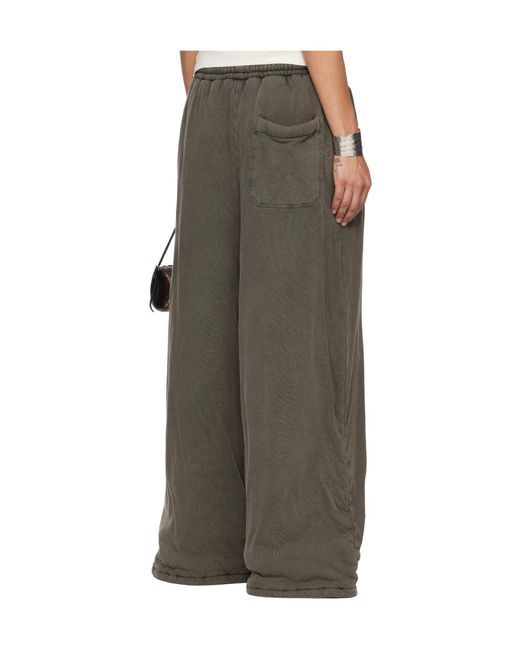 Lu'u Dan Gray Bontans Drawstring Casual Pants for men