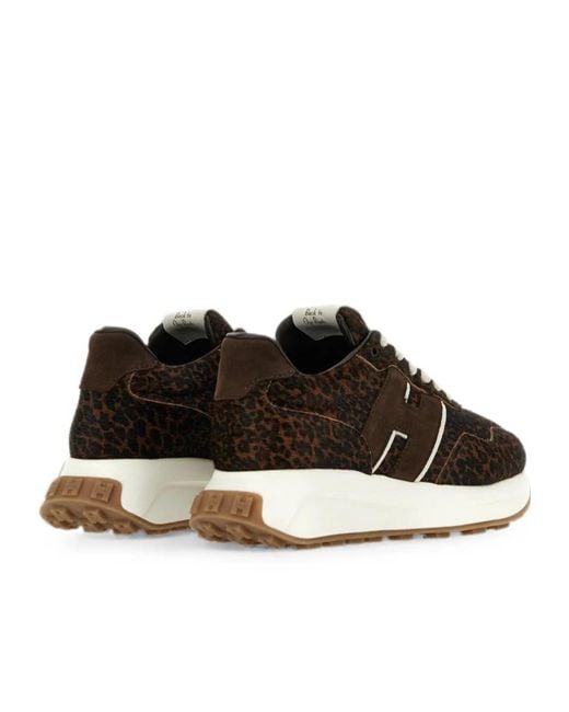 Hogan Black H641 Low-Top Sneakers