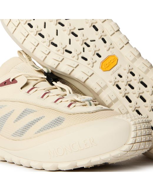Moncler Natural Simple Low-Top Sports Shoes for men