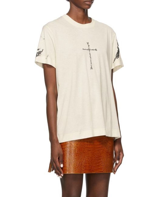 Givenchy Natural Graphic Print T-Shirt
