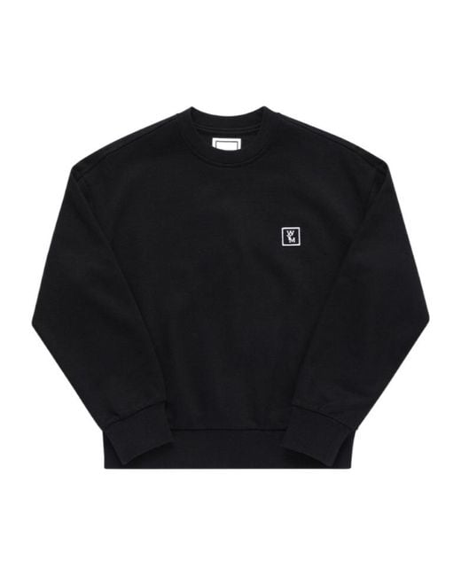 Wooyoungmi Black Patch Sweatshirt