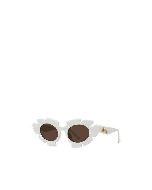 Loewe White Logo Sunglasses for men