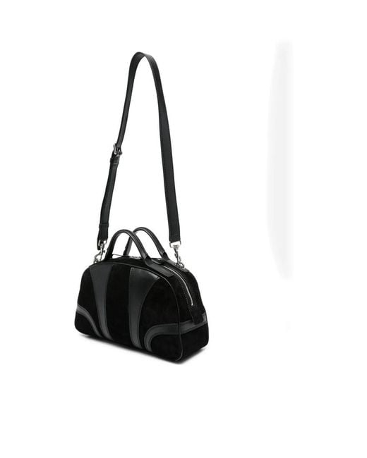 Dries Van Noten Black Zippered Shoulder Bag for men