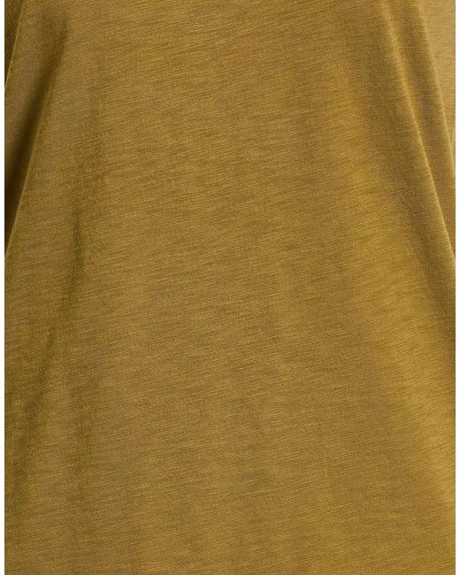 Rag & Bone Green Simple Solid Short-Sleeve T-Shirt