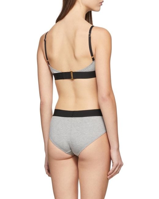 Tom Ford Gray Signature Bra