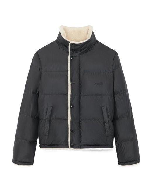 Saint Laurent Black Down Puffer Jacket for men