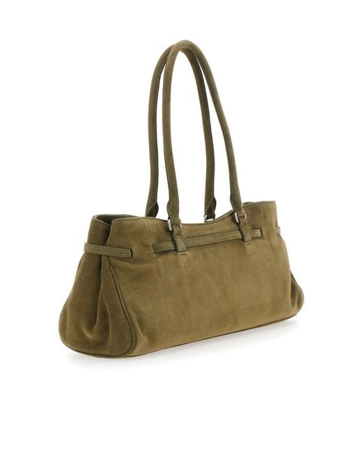 MARGE SHERWOOD Green Soft Grandma Shoulder Bag