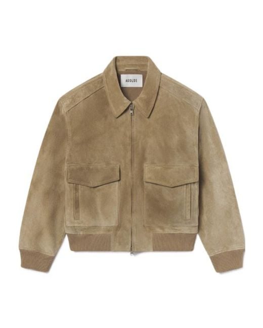 Agolde Natural Emil Bomber for men