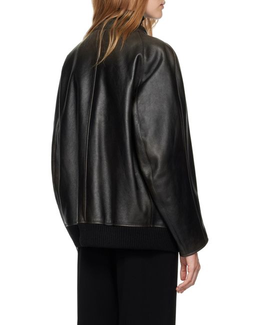 The Row Black Kengia Jacket