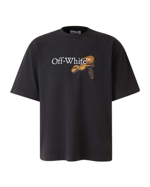 Off-White c/o Virgil Abloh Men's Black Short-Sleeved T-Shirt