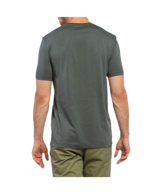Boss Green T-Shirt With Round Neck And Short Sleeves for men