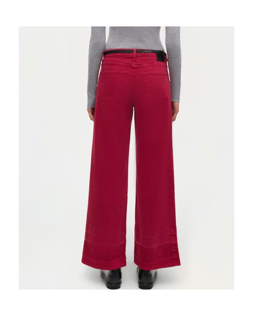 Jonathan Simkhai Red Jude Jeans