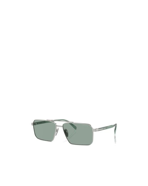 Prada Green Eyewear Aviator Sunglasses for men