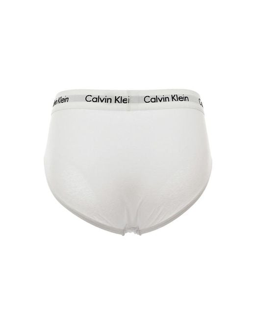 Calvin Klein White Logo Underwear for men