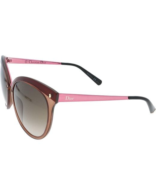 Dior Brown Round Sunglasses