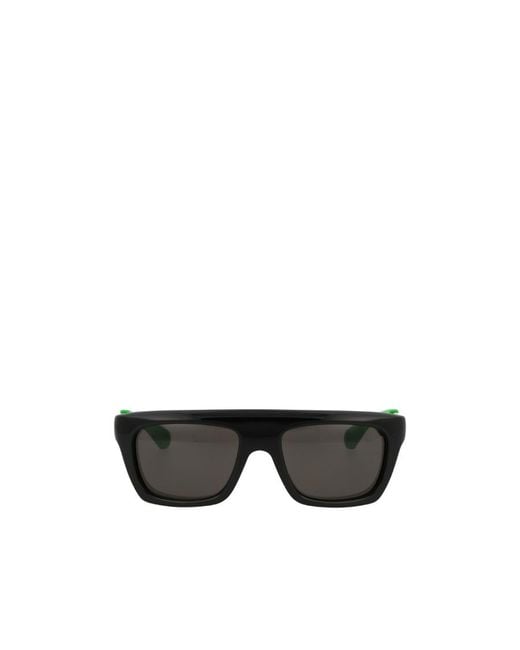 Bottega Veneta Black Eyewear Square-Frame Sunglasses for men