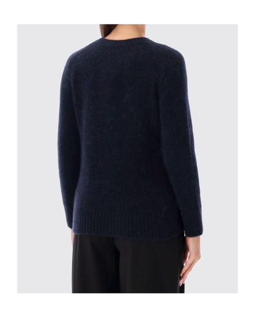 Soeur Blue Envie Crewneck Knitted Sweater
